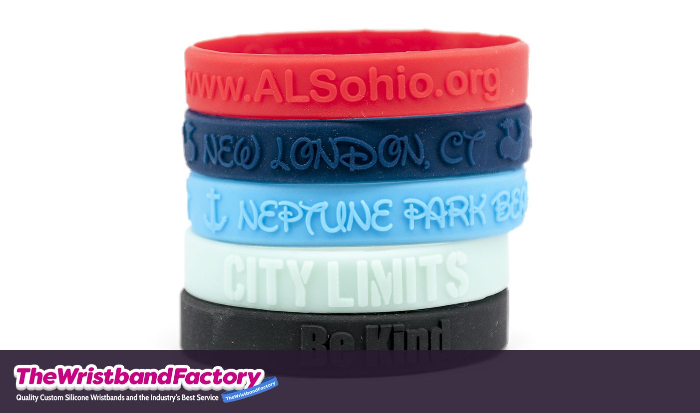 Embossed Wristbands 1