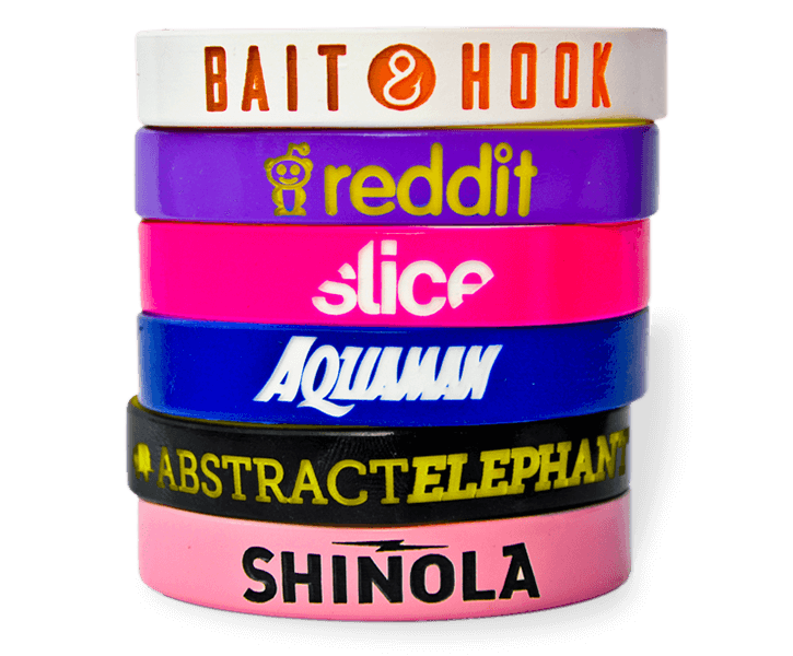 24 Hour Silicone Wristband E915201  Go 4 Promotional Promote Your Brand